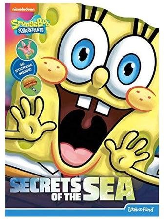 Nickelodeon Spongebob Squarepants: Secrets Of The Sea: Look And Find Paperback