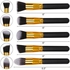 10pcs Best Quality Makeup Brush Set For Women-Black/Gold