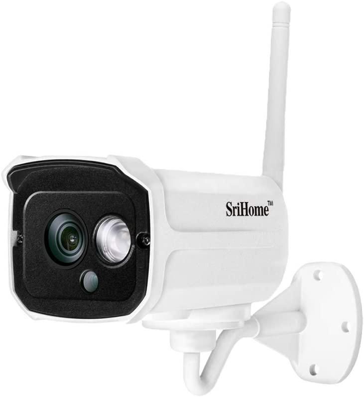 Srihome Wifi Security IP Camera,1080P HD Outdoor Bullet Camera