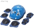 7-Piece Skateboard Gear Set In Blue For Safety While Riding For Your Little One ‎20x13x3cm