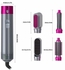 Hair Dryer Brush 5 in 1 Hair Styler Hot Air Brush Airwrap Styler Negative Ion Comb for Straigntening Curling Hair Styling Appliances with 5 Interchangeable Brushes