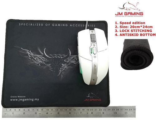Jmgaming Bull24 Mouse Pad Speed Edition (Black)