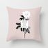 New simple geometric sofa pillow set pink color polyester household office cushion cushion cover pillow core protection