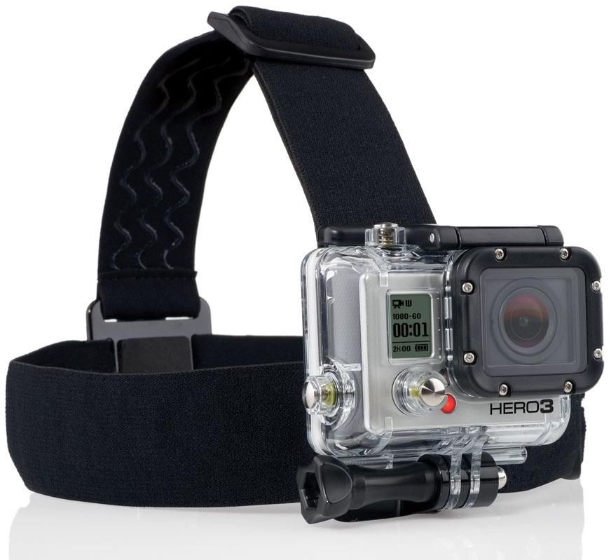 Camera House Elastic Head Strap ST-23 Mount Belt Headband for GoPro HD Hero 1 2 3 Camera