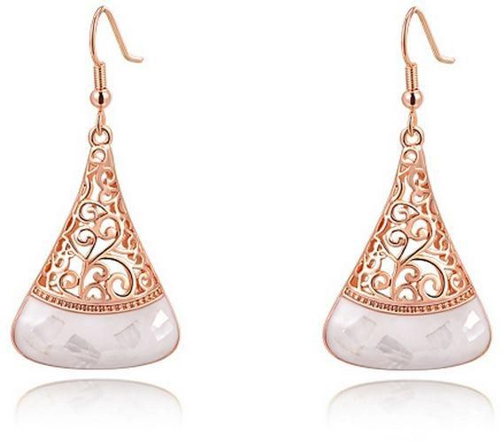 ROXI 18k Rose Gold Plated Earring Model 2020496425a