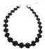 Flower Lace Choker Necklace - 10mm Black