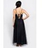 Hidden Beauty Lingerie - Long Robe Nightdress Black - Free Size