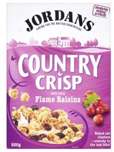 Jordans Country Crisp Raisins Cereal - 500 g