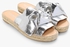 Silver Kurry Flat Sandals