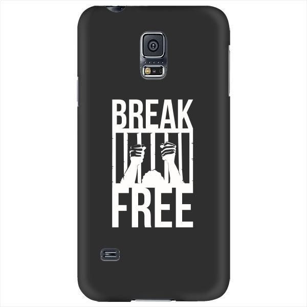 Stylizedd Samsung Galaxy S5 Premium Dual Layer Snap case cover Matte Finish - Break Free