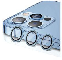 Devia Peak Series Lens Protector CD Process 3PCS for iPhone 13 Pro &13 Pro Max - Sierra Blue
