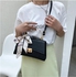Fashion Trendy Shoulder Bag Handbag with Silk Scarf