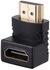 Generic 90 Degree Angle HDMI Cable Extend Adapter Converter, HDMI Female To HDMI Male, Hd 1080P