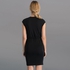 فستان قصير للنساء من ميلا باي ترينديول - 36 EU، اسود