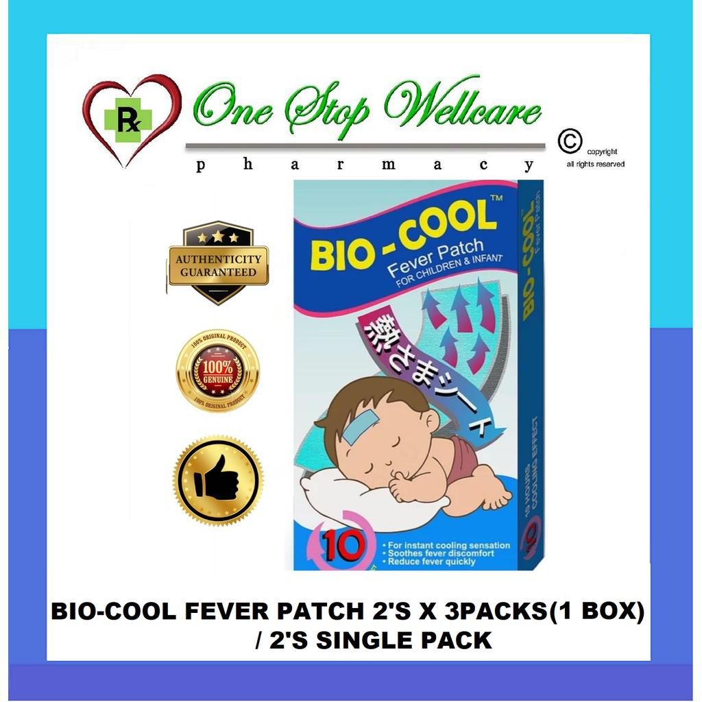 Bio-Cool Fever Patch for Children &amp; Infant 2's X 3packs (1 Box) / 2's Single Pack