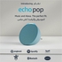 Amazon Echo Pop Smart Bluetooth Speaker with Alexa Midnight Teal