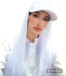Hijap With Cape - White