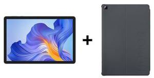 تابلت Tablet - اتصال WiFi، سعة تخزين 64 جيجابايت، ذاكرة رام 4 جيجابايت، شاشة مقاس 10.1 بوصة، لون بلو أور + حافظة قابلة للطي