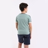 Diadora Boys Printed Cotton T-Shirt -Green