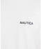 Nautica mens Short Sleeve Solid Crew Neck T-shirt T Shirt, Bright White Solid, Medium US