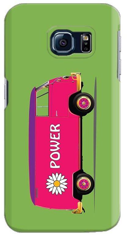 Stylizedd Samsung Galaxy S6 Premium Slim Snap case cover Matte Finish - Flower Power