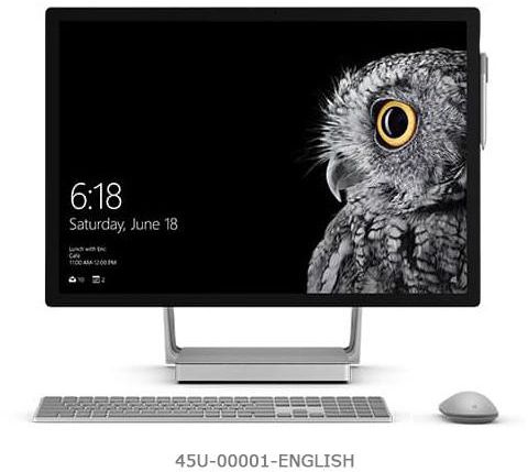 Microsoft Surface Studio 2TB Silver English - 45U-00001 (i7, 32GB, 4GB GPU, GTX 980M, GDDR5, 28 Inch