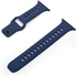 Compatible with iWatch Band 42mm 44mm 45mm 49mm Women Men, Silicone Wavy Sport Strap Compatible with iWatch Series Ultra, Ultra 2, Series 1/2/3/4/5/6/7/8/9 SE (Blue)