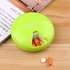 Portable Rotating 7 Day Weekly Pill Organizer Travel Medicine Drug Storage Case