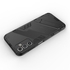 جراب Samsung Galaxy A14 4G / 5G، غطاء مع مسند ظهر مدمج ومضاد للانزلاق وامتصاص الصدمات - أسود