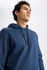 Defacto Standard Fit Hooded Sweatshirt with Pocket