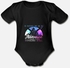 I D Rather Die On An Adventure Than Live Standing Organic Short Sleeve Baby Bodysuit