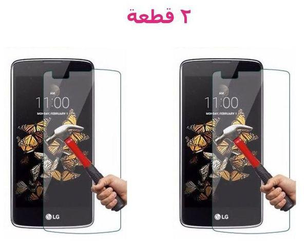 Glass Screen Protector For LG K8 -0- CLEAR