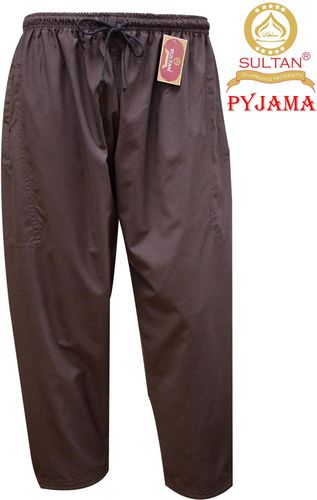 Sultan Men's Pyjama Seluar - 5 Sizes (As Picture)