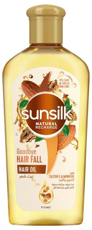 Sunsilk Anti Hair Fall Oil with Castor & Almond Oil - 250ml