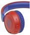 JBL JR310BTRED Kids wireless on-ear headphones-Red