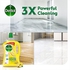 Dettol Antibacterial Power Floor Cleaner (Kills 99.9% of Germs), Fresh Lemon Fragrance, Can be Paired with Vacuum Cleaner for Cleaner and Shinier Floors, 1.8L