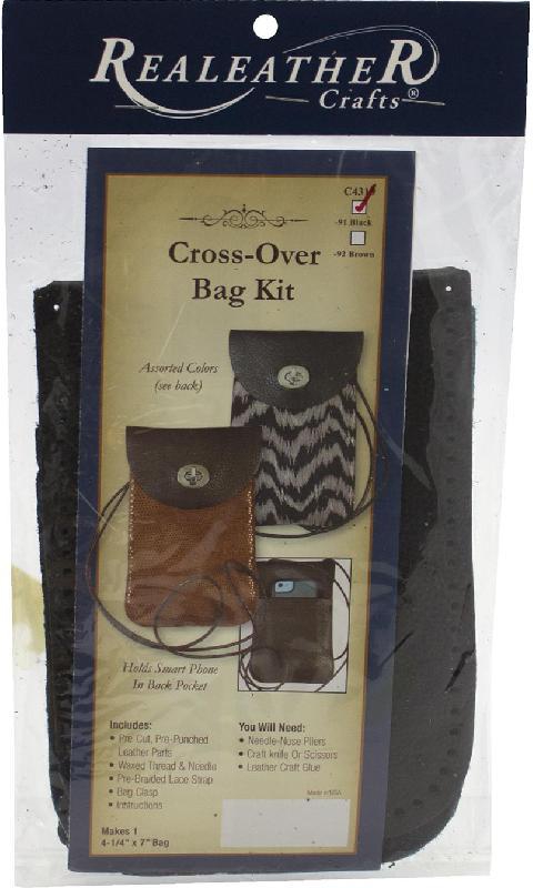 RealeatheR Crafts Cross-Over Bag Kit Leather Craft