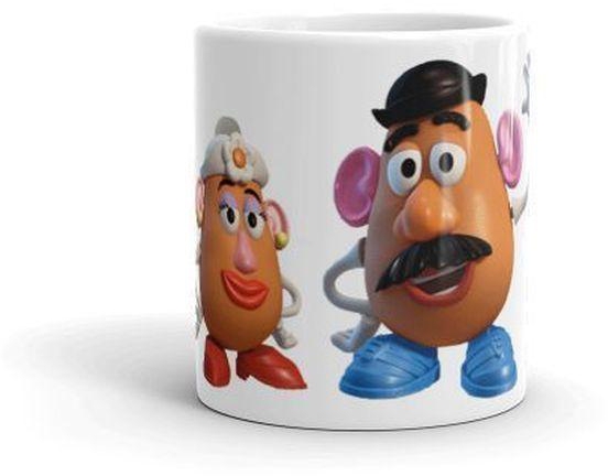 Mr. And Mrs. Potato Head Mug - White - 300ml
