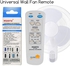 HUAYU Universal Wall Fan Ceiling Fan Remote Control Replacement (White)