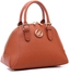 Zeneve London 63S92 Belted Satchel Bag for Women - Brown