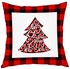 Generic Christmas Printed Pillow Case Sofa Square Cushion Cover Home 60103-12