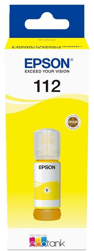 EPSON 112 EcoTank Pigment Yellow Ink Bottle