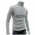 Fashion Turtle Neck Sweater - (Grey)