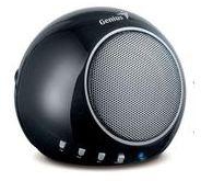 Genius SP i300 Music Player with Speaker - Black