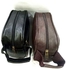 Clutch Bag - Black / Brown - 2 Pieces