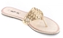 Laiyila Slippers For Women , Gold - B14/4 , 37 EU