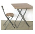 Foldable Laptop Table And Chair (Wood & Metal)