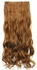 5018-7 Fluffy Long Curly Hair Extension - Strawberry Blonde