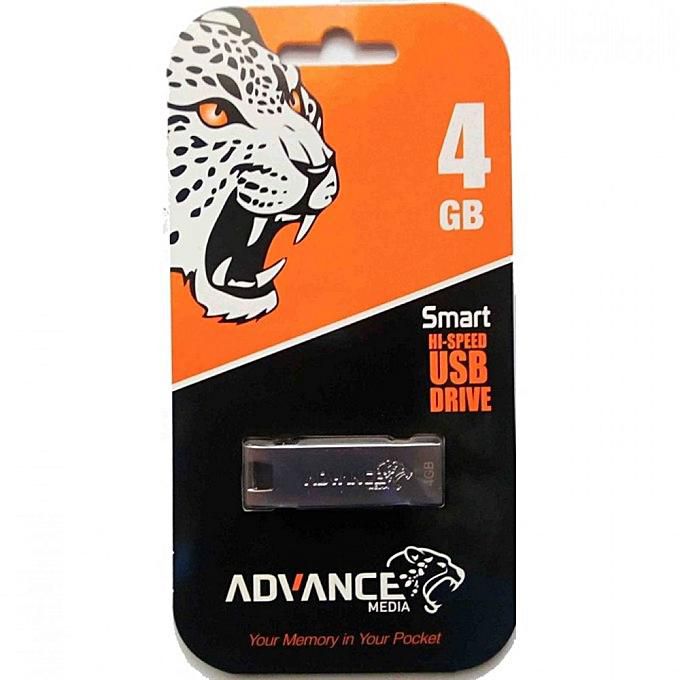 Advance USB Flash Disk Smart - 4GB - Silver