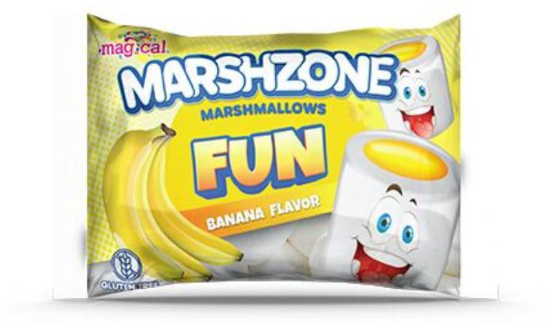 Marshzone Fun Banana Marshmallow - 23 gm